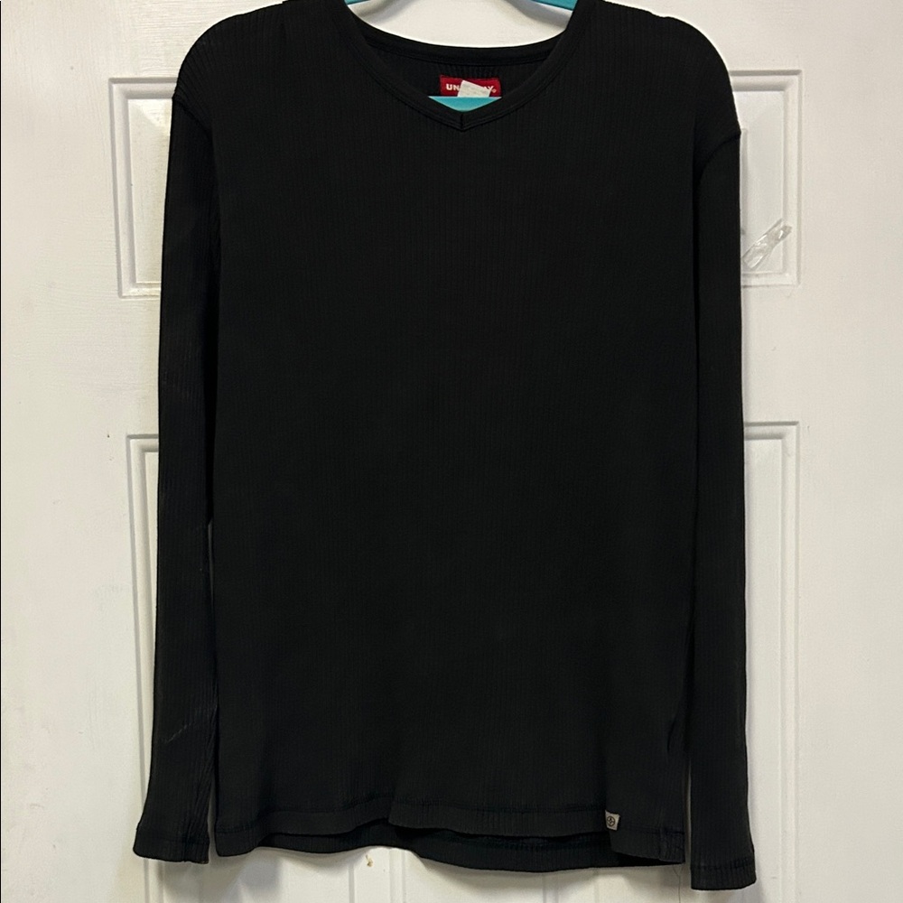 UNIONBAY Black V-Neck Sweater